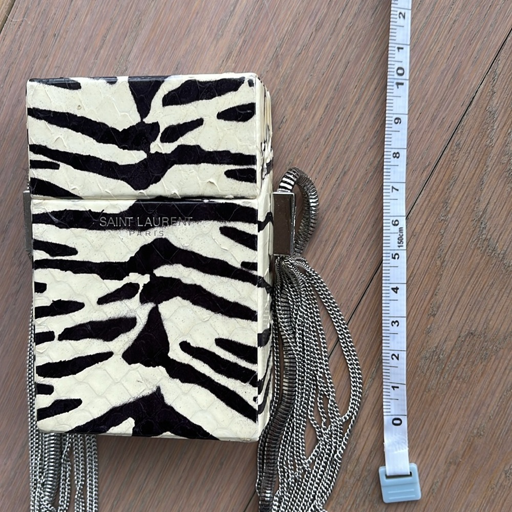 YSL cigarette box chain crossbody bag - Picture 11 of 12